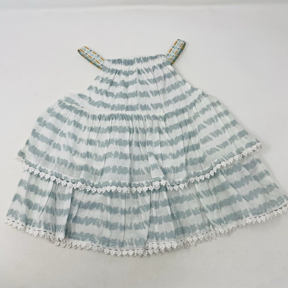 Tommy Bahama Kids Baby Girls 24 Months Sleeveless Tiered Tie Dye‎ Dress 1886
